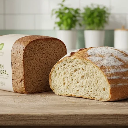 ¿Pan integral o pan disfrazado? Lo que las etiquetas no te cuentan pan integral y azúca